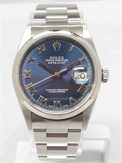 rolex 16200 blu|diamond rolex 16200 price.